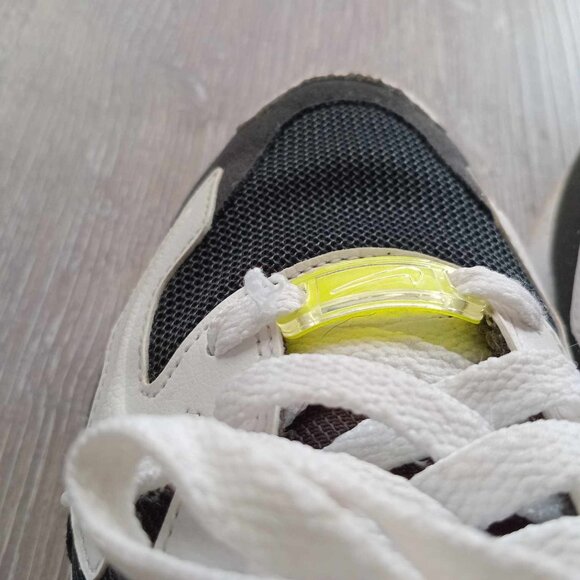 Nike Air Max 2 Light Women's 7.5 Running Shoe |  black, white, vibrant accents - Picture 6 of 8